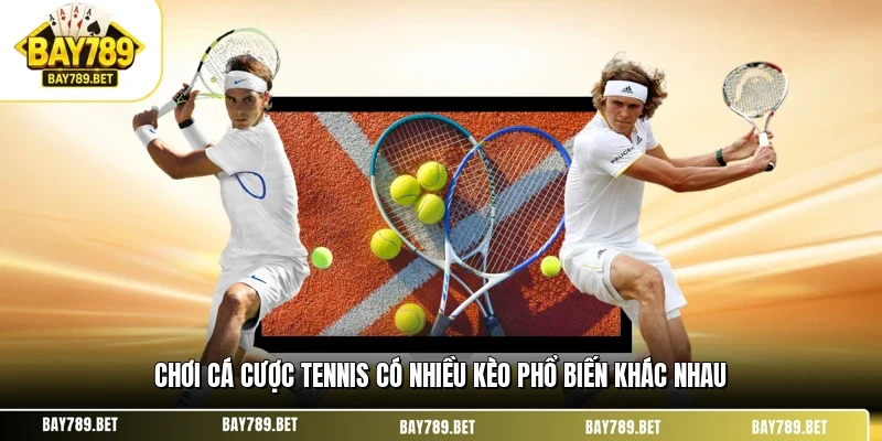 Cá Cược Tennis BAY789 - Cách Soi Kèo Và Bí Kíp Thắng Lớn 2 Chơi cá cược tennis có nhiều kèo phổ biến khác nhau
