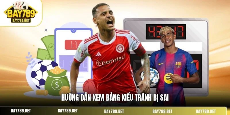 Cách Xem Bảng Kèo Tại BAY789 - Hiểu Sâu Trong Vài Phút 2 Hướng dẫn xem bảng kiểu tránh bị sai
